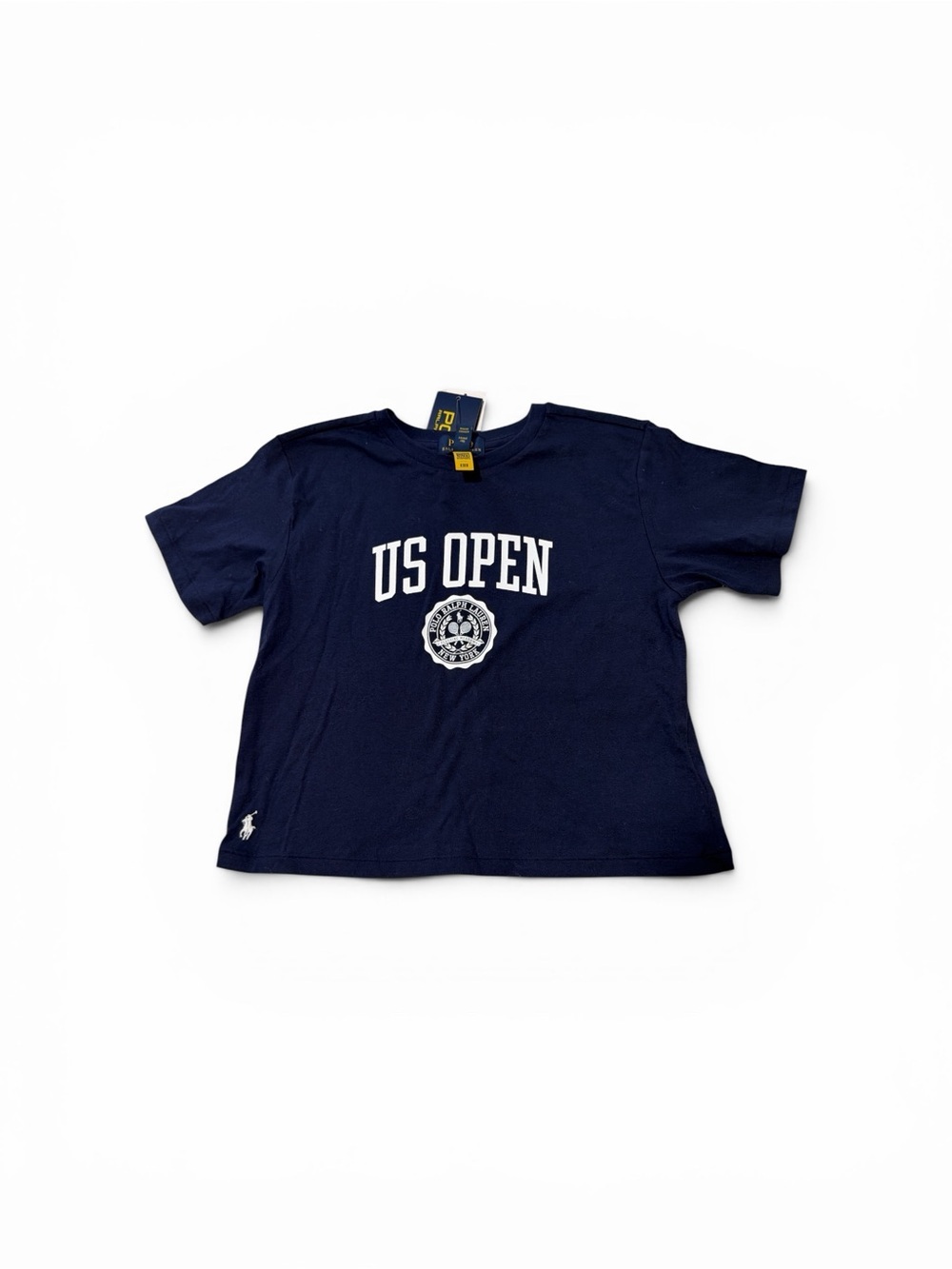 Ralph Lauren Navy Blue US Open Graphic Tee